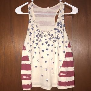 American Flag Patriotic Tank